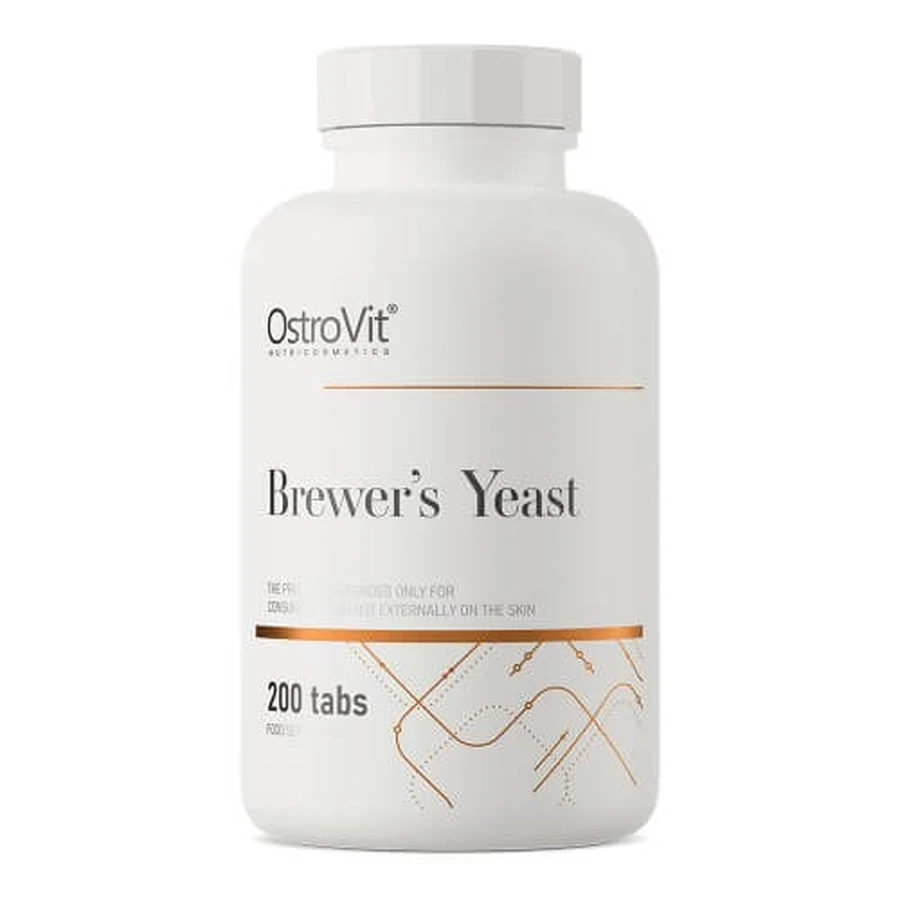 Пивні дріжджі Brewer's Yeast OstroVit 200 таблеток: ціни та характеристики