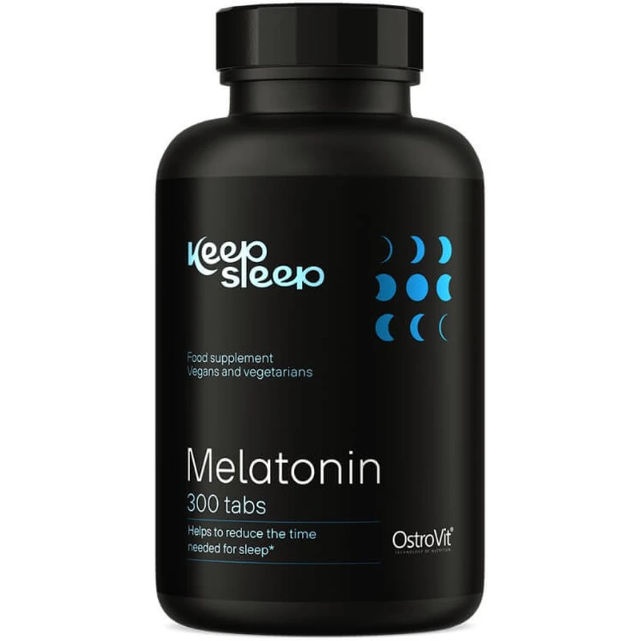 Melatonin 1 мг OstroVit 300 таблеток: цены и характеристики