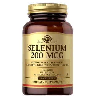 Селен 200 мкг Solgar Selenium, 100 таблеток