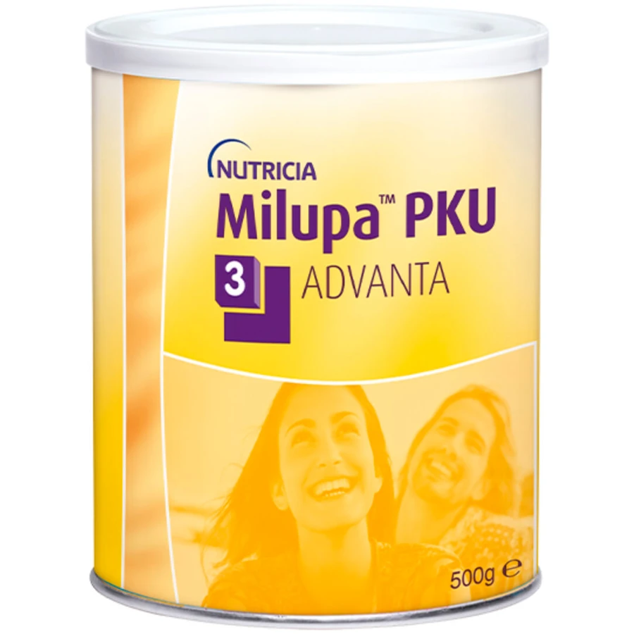 Пищевой продукт Милупа ФКУ 3 Эдванта / Milupa PKU 3 Advanta для специальных медицинских целей для детей от 15 лет и взрослых, больных фенилкетонурией и гиперфенилаланинемией, 500 г: цены и характеристики