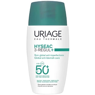Крем для обличчя Uriage Ісеак 3-REGUL + Глобальний догляд проти недоліків SPF50+, 50 мл