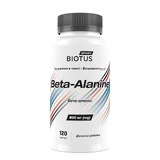 Бета аланин, Beta Alanine, Biotus, 120 капсул
