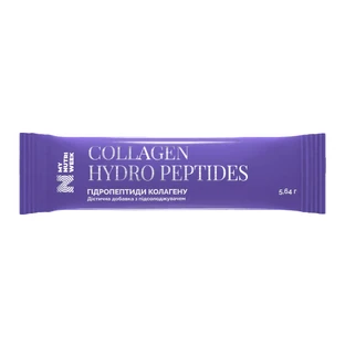 Гідропептиди колагену, Collagen Hydro Peptides, My Nutri Week, 1 саше (5,64 г)