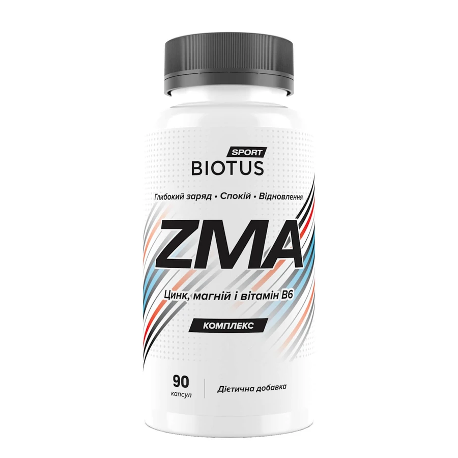 ЗМА, ZMA, Biotus, 90 капсул: ціни та характеристики