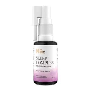Комплекс для сну, Sleep Complex, My Nutri Week, смак гранату та манго, 25 мл