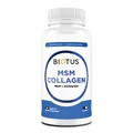 МСМ+коллаген, MSM+collagen, Biotus, 120 капсул
