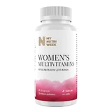 Мультивітаміни для жінок, Women's Multivitamins, My Nutri Week, 90 капсул