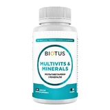 Мультивітаміни і мінерали, Multivits & Minerals, Biotus, 450 мг, 120 капсул