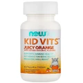 Вітамінно-мінеральний комплекс Now Foods Kid Vits Juicy Orange для дітей з 4 років, 120 жувальних таблеток