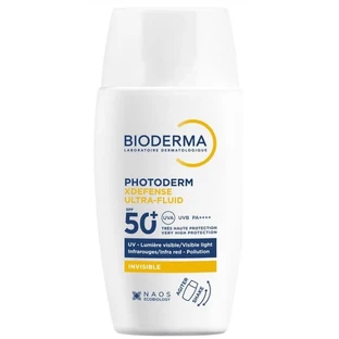 Солнцезащитный флюид для лица Bioderma XDefense Ultra Invisible Spf 50+, 40 мл
