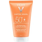 Сонцезахисне молочко для обличчя та тіла Vichy Capital Soleil UV Aqva SPF 50+, з 3 років, зволожувальне, 150 мл: ціни та характеристики