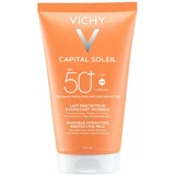 Сонцезахисне молочко для обличчя та тіла Vichy Capital Soleil UV Aqva SPF 50+, з 3 років, зволожувальне, 150 мл