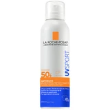 Сонцезахисний спрей-міст для обличчя та тіла La Roche-Posay Anthelios UVSport SPF 50+, невидимий, освіжувальний, від UVB та UVA променів, 200 мл