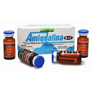 Вітамін B17, Amygdalina Solucion Inyectable, CYTO, 10 флаконів по 3 г