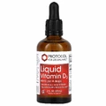 Витамин D3, Liquid Vitamin D3, Protocol for Life Balance, жидкий, 400 МЕ, 59 мл