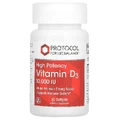 Вітамін D3, Vitamin D3, Protocol for Life Balance, висока ефективність, 10 000 МО, 30 гелевих капсул