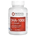 Докозагексаеновая кислота, DHA-100, Protocol for Life Balance, повышенная сила, 1000 мг, 90 гелевых капсул