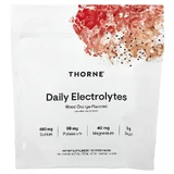 Електроліти, Daily Electrolytes, Thorne, смак червоний апельсин, 30 пакетиків-стиків (4,37 г кожен)