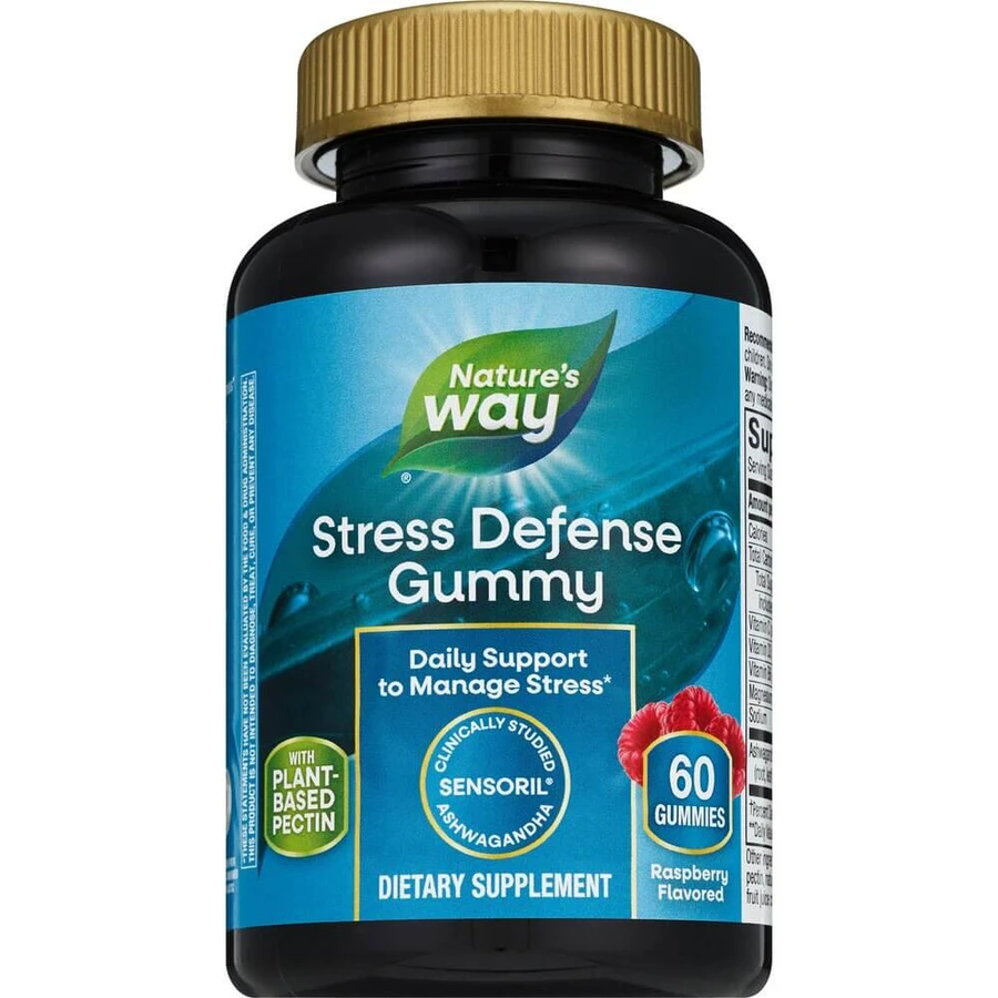 Жуйка для захисту від стресу, Nature's Way, 60 жувальних цукерок: ціни та характеристики
