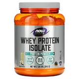 Изолят сывороточного протеина, Whey Protein Isolate, Now Foods, Sports, сливочно-ванильный, 816 г