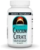 Кальций цитрат, Calcium Citrate, Source Naturals, 1000 мг, 90 капсул