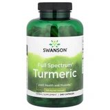 Куркума, Full Spectrum® Turmeric, Swanson, повний спектр, 1440 мг, 240 капсул (720 мг на капсулу)