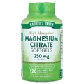 Магний цитрат, Magnesium Citrate, Nature's Truth, 250 мг, 120 гелевых капсул быстрого высвобождения (125 мг в гелевой капсуле)