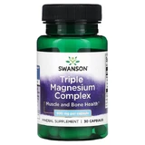 Магній, потрійний комплекс, Triple Magnesium Complex, 400 мг, 30 капсул
