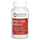Мукуна, Mucuna Extract, Protocol for Life Balance, екстракт, 400 мг, 90 рослинних капсул