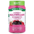 Мультивітаміни для жінок з колагеном, Women's Multivitmain + Collagen, Nature's Truth, суміш ягід, 70 жувальних цукерок