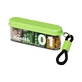 Органайзер для таблеток з ремінцем, Health 01 Portable Pill Organizer with Lanyard, MEMOSAN, водонепроникний, з 4 відділеннями, зелений