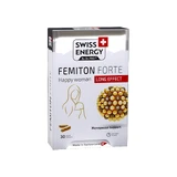 Підтримка при менопаузі, Femiton Forte Woman, Swiss Energy, комплекс продовженої дії, 30 веганських капсул