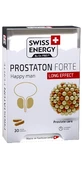 Поддержка простаты, Prostaton Forte, blister, Swiss Energy, комплекс продленного действия, 30 веганских капсул.