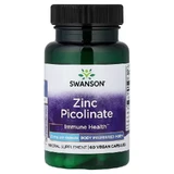 Пиколинат цинка, Zinc Picolinate, Swanson, 22 мг, 60 веганских капсул