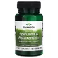 Спіруліна органічна та астаксантин, Organic Spirulina & Astaxanthin, Swanson, 120 рослинних таблеток