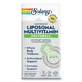 Универсальный липосомальный мультивитаминный комплекс, Universal Liposomal Multivitamin, High Potency, Solaray, 60 капсул