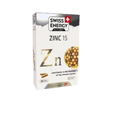 Цинк, ZINC blister, Swiss Energy, 15 мг, 30 веганских капсул