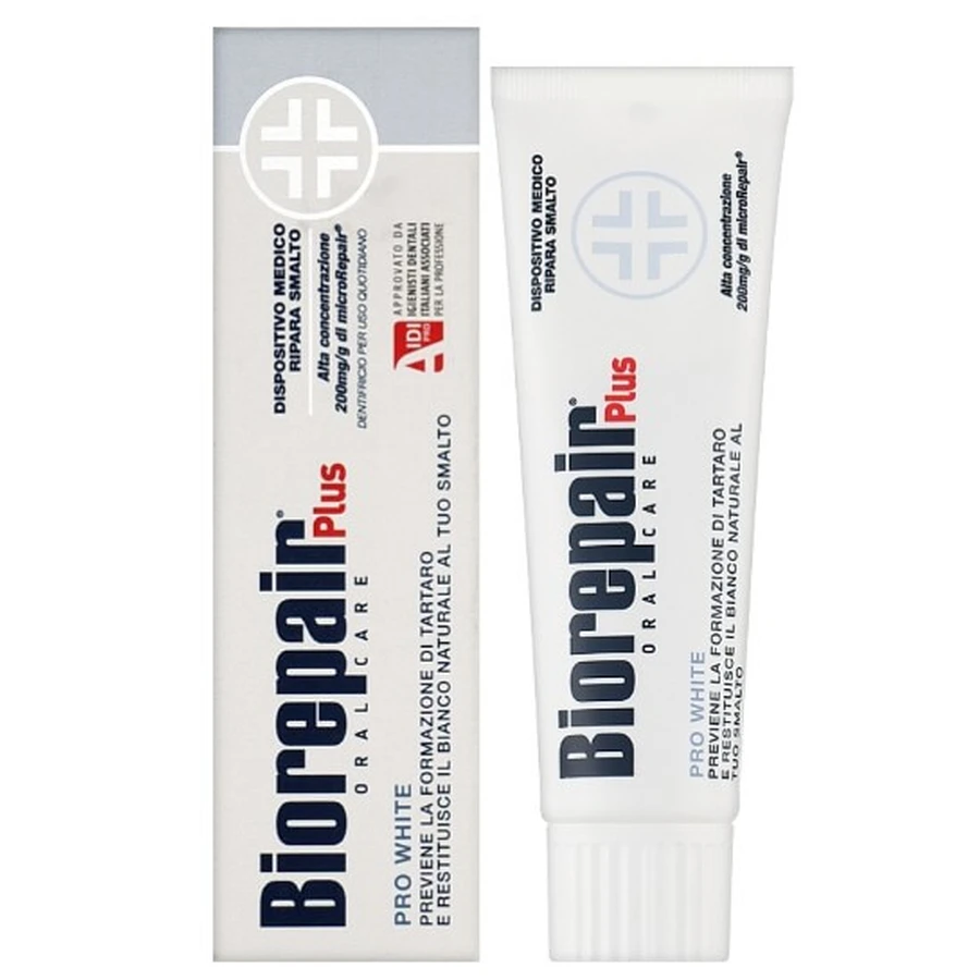 Зубная паста BioRepair Plus Pro White, профессиональное восстановление и отбеливание, 75 мл: цены и характеристики