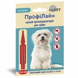 ProVET (ПроВет) Профілайн Краплі протипаразитарні на холку для собак, до 4 кг