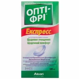 Многоцелевой раствор Opti-Free Express для контактных линз, флакон, 120 мл
