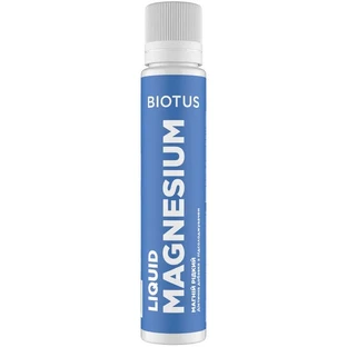 Магній рідкий Biotus Magnesium Liquid, смак вишні, з підсолоджувачем, флакон, 20 мл