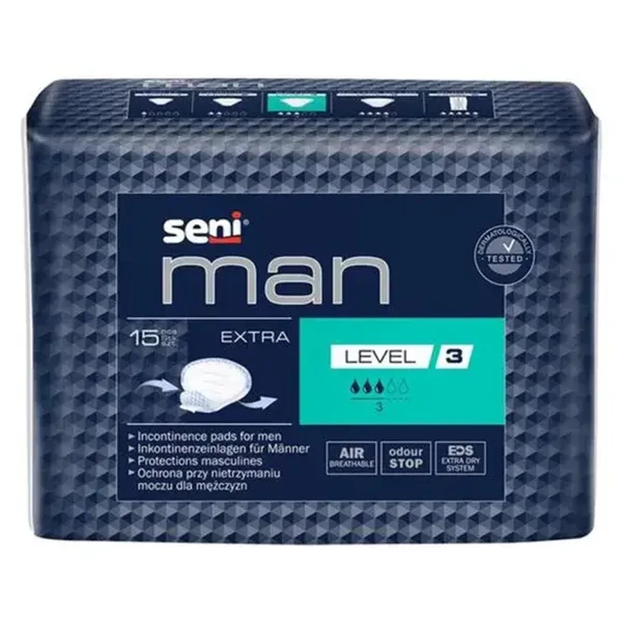 Прокладки урологические Seni Man Extra Level 3 №15: цены и характеристики