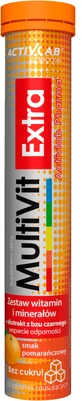 Мультивит Экстра Activlab Pharma MultiVit Extra со вкусом апельсина, 20 шипучих таблеток
