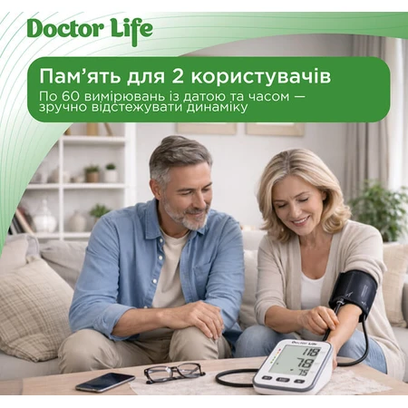 Тонометр Doctor Life Basic 02-А с адаптером: цены и характеристики