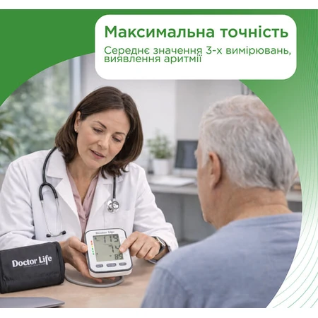 Тонометр Doctor Life Basic 02-А с адаптером: цены и характеристики