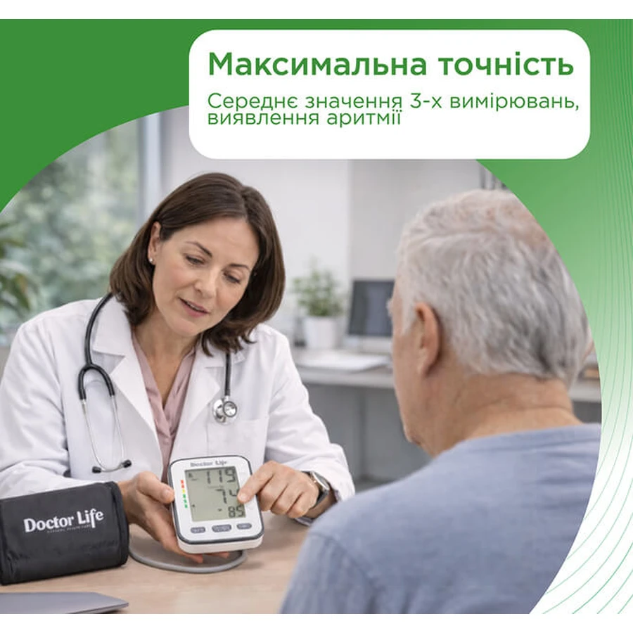 Тонометр Doctor Life Basic 02-А с адаптером: цены и характеристики