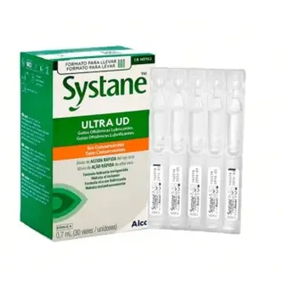 Смазывающие глазные капли Systane ULTRA UD, 30 x 0,7 мл: цены и характеристики