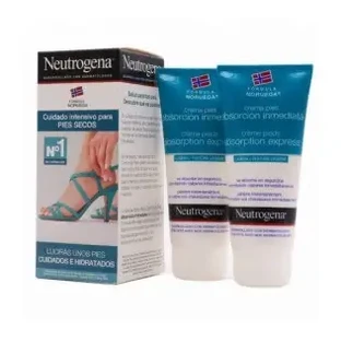 Крем для сухих ніг Neutrogena DUPLO миттєвого поглинання 2х100мл
