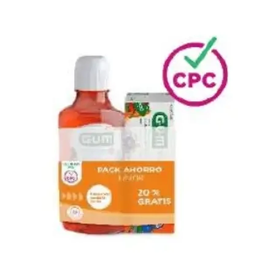 Ополіскувач для порожнини рота GUM PACK Junior Полуниця 300мл + зубна паста Tutti Fruti 50мл: ціни та характеристики