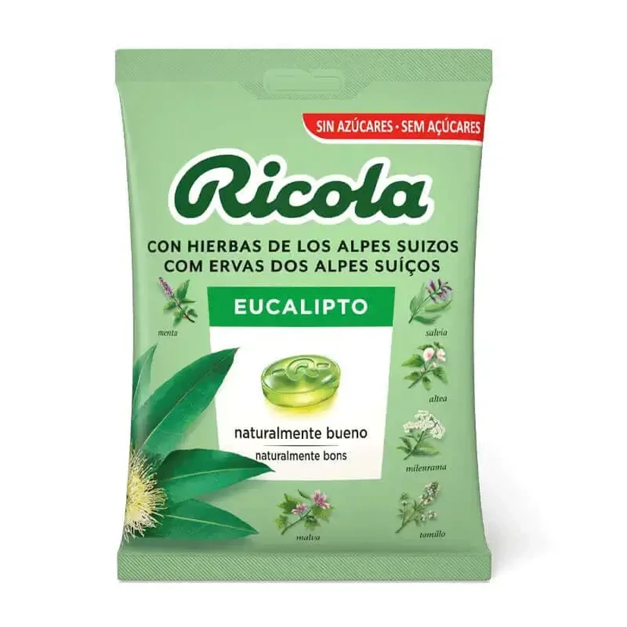 Ricola Евкаліптовий пакетик 70г: ціни та характеристики